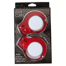 Designer Metal Love Handcuffs - Pleasure Bound at Spencer's