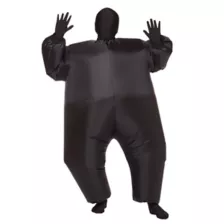Kids Black Blimpz Inflatable Costume at Spencer's