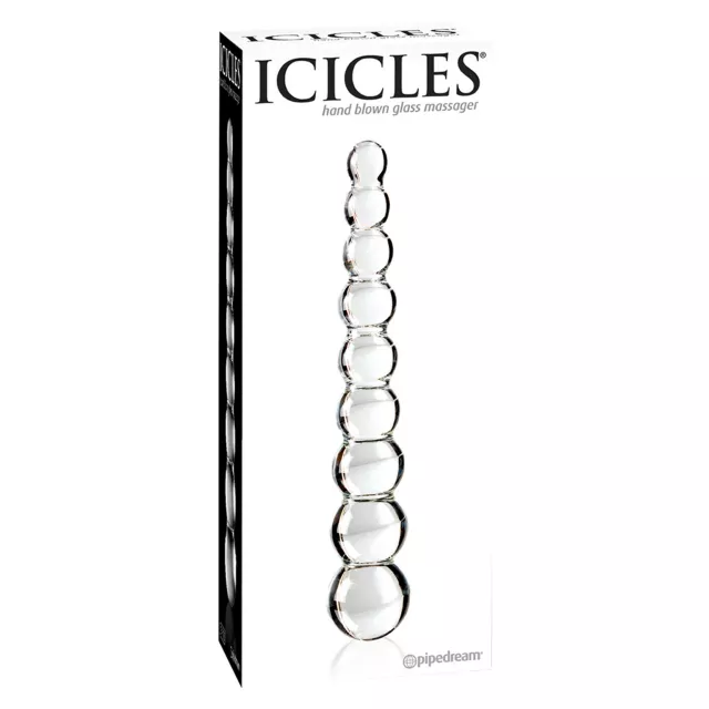 Icicles No. 2 Glass Dildo - 8.5 Inch at Spencer's
