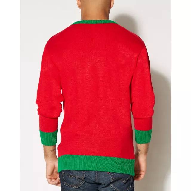 Adult Under the Mistletoe Ugly Christmas Sweater at Spencer's