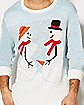 Snow Couple Ugly Christmas Sweater