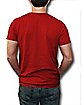 Big Bang Theory Bazinga Red Logo Adult T-Shirt