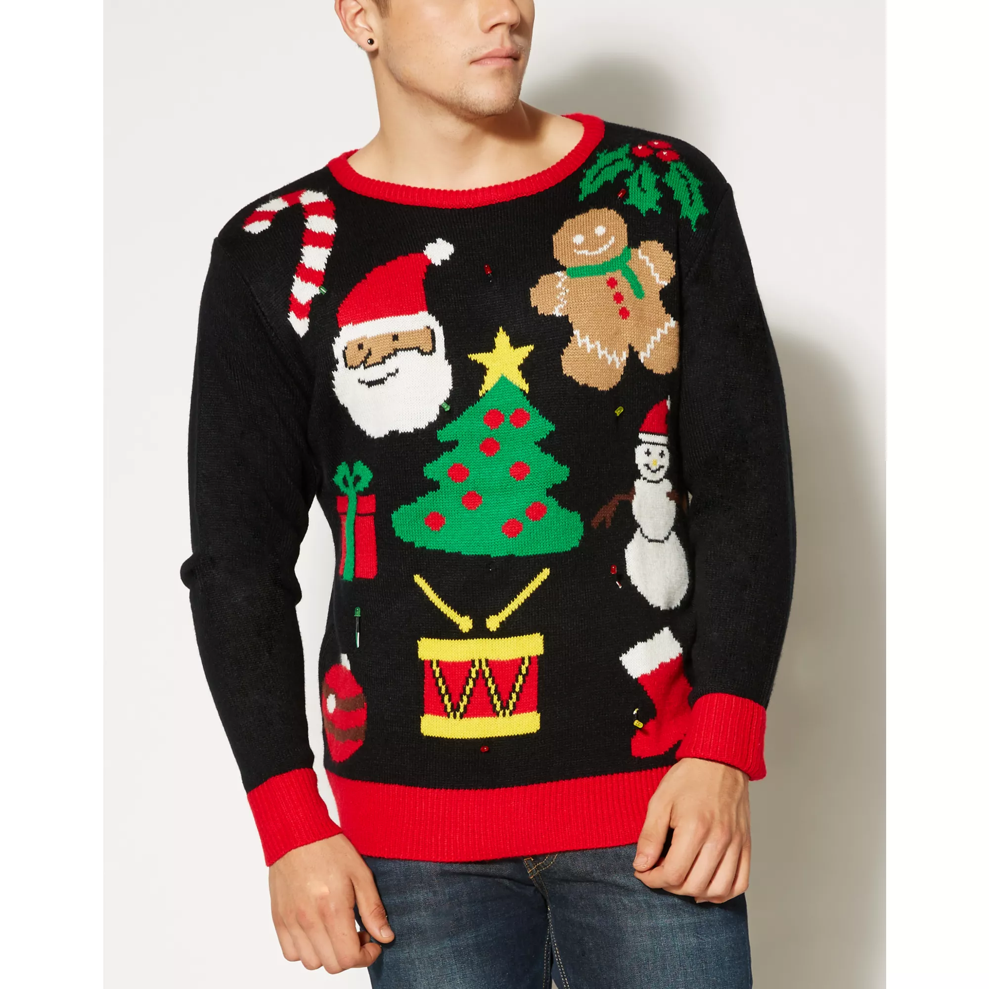 Light-Up Everything Ugly Sweater at Spirit Halloween