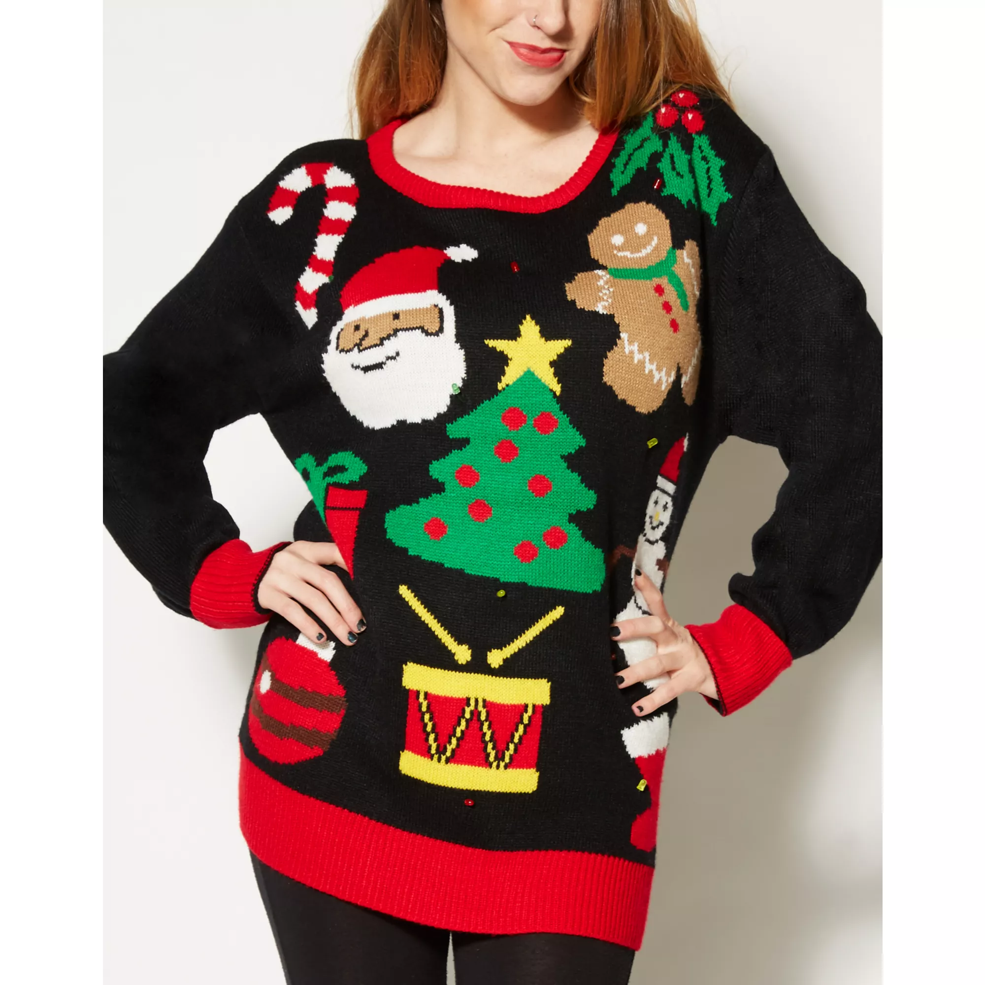 Light-Up Everything Ugly Sweater at Spirit Halloween