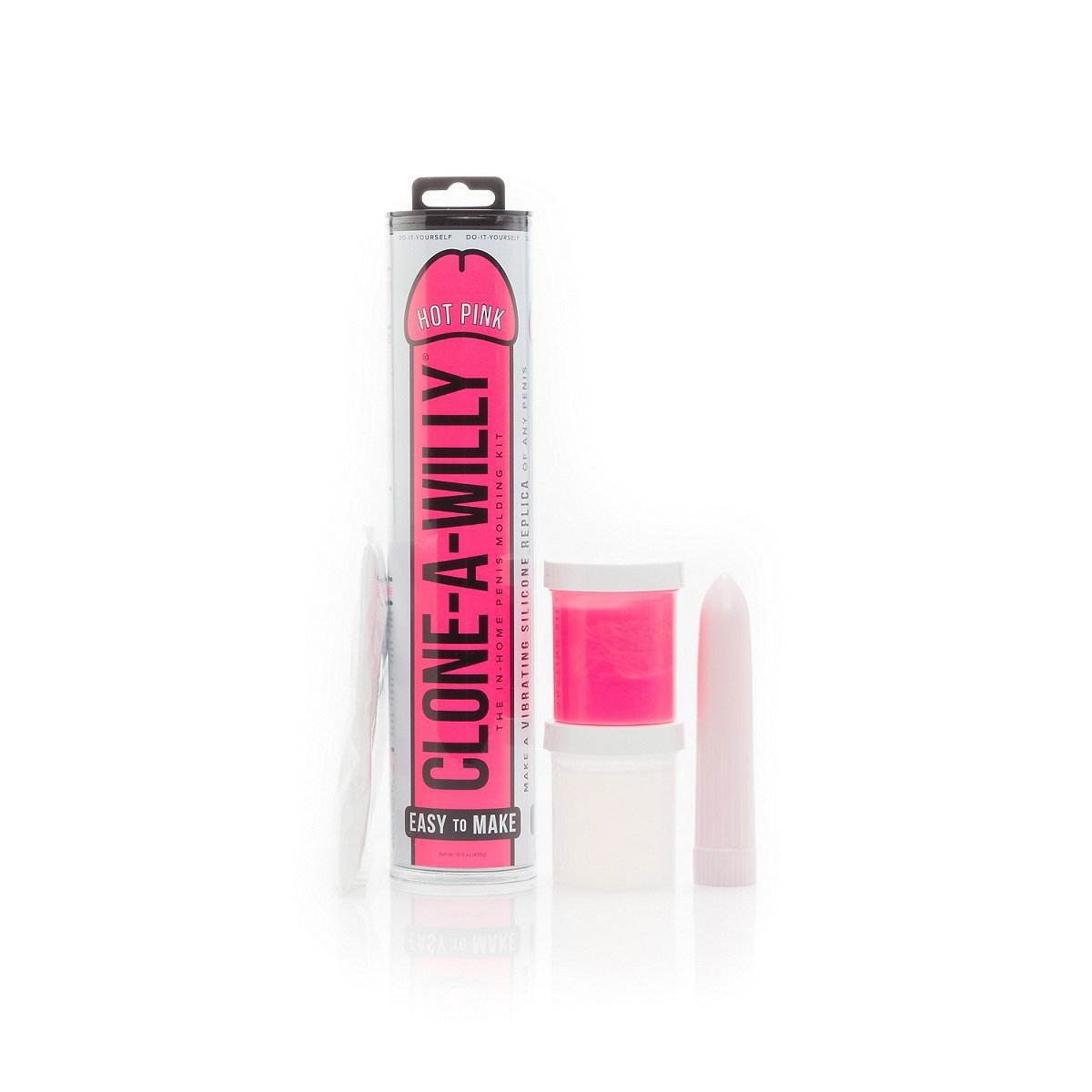 Clone-A-Willy Vibrator Kit - Hot Pink