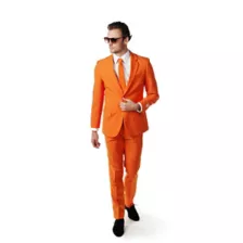 The Orange Party Suit at Spencer's