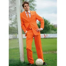 The Orange Party Suit at Spencer's