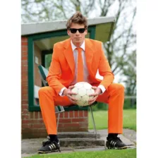The Orange Party Suit at Spencer's