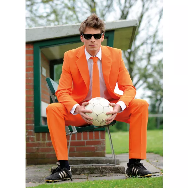 The Orange Party Suit at Spencer's