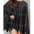 Adult Spider Web Poncho Costume at Spencer's