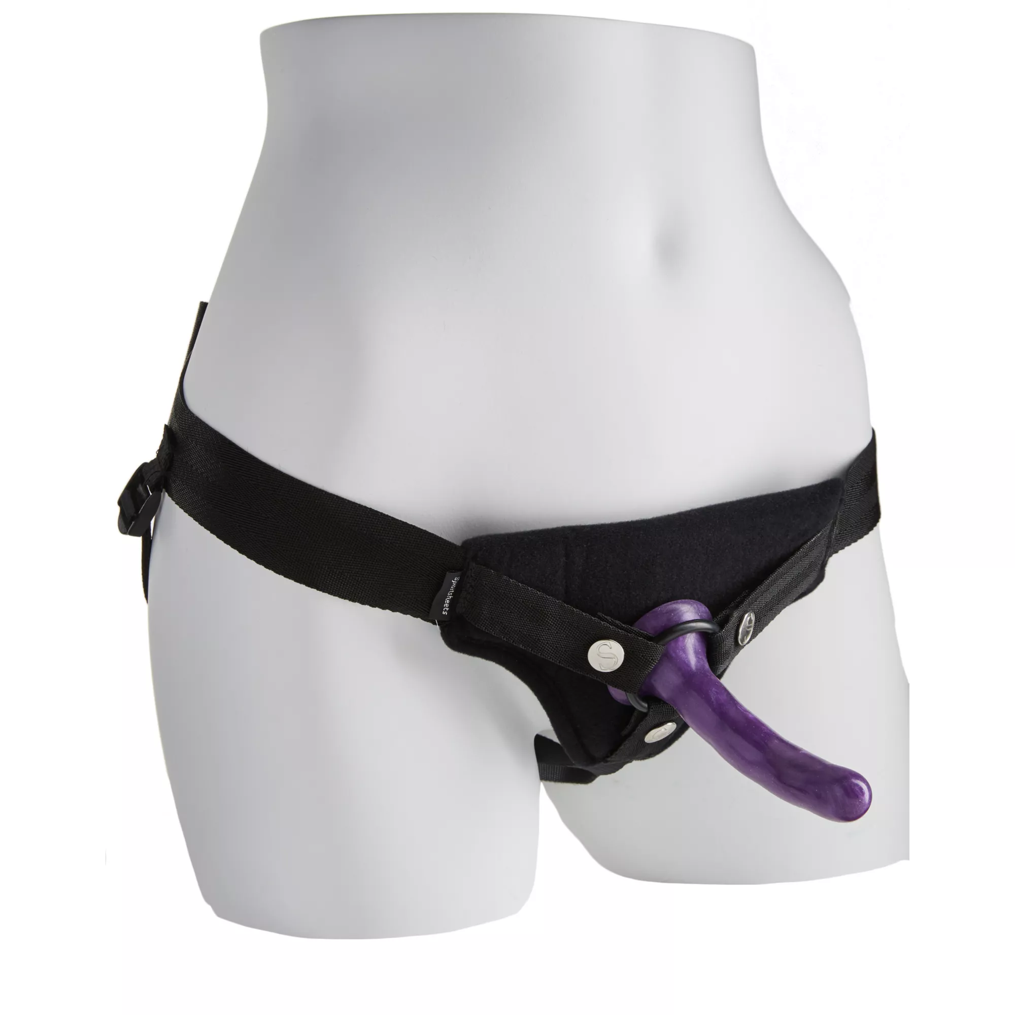 Divine Diva Black Plus Size Strap-On Harness at Spencer's
