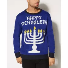 Adult Light-Up Menorah Sweater at Spirit Halloween