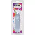 Crystal Jellies Classic Dong Dildo Clear at Spencer's