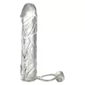 X-Tensions Super Vibrating Sleeve - 7.75 Inch at Spencer's