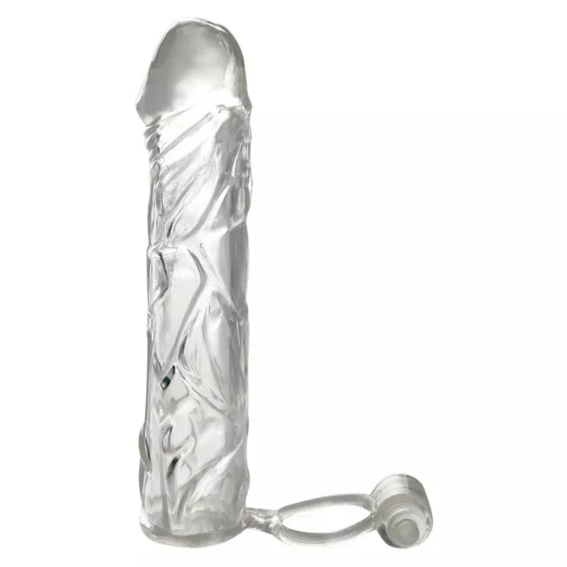 X-Tensions Super Vibrating Sleeve - 7.75 Inch at Spencer's