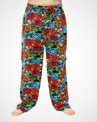 Square Collage Comic Lounge Pants - Marvel Comics - Spencer's