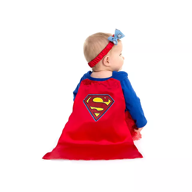 Supergirl Caped Dress Infant Costume at Spirit Halloween