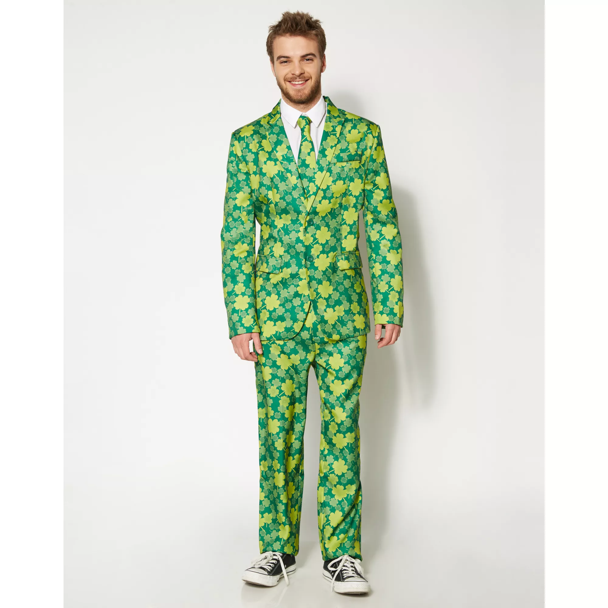 Adult Clover St. Patrick's Day Suit at Spencer's