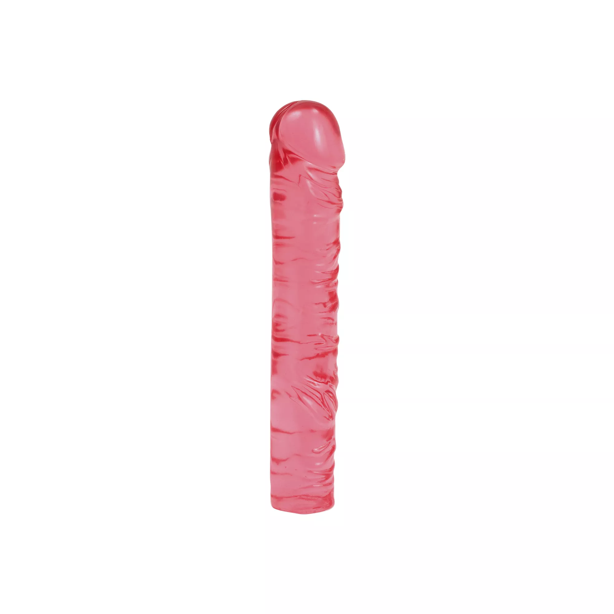 Crystal Jellies Dildo - 10 Inch - Pink at Spencer's