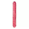 Crystal Jellies Double Dong Dildo - 12 Inch Pink at Spencer's