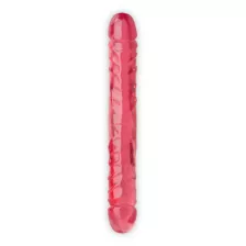 Crystal Jellies Double Dong Dildo - 12 Inch Pink at Spencer's