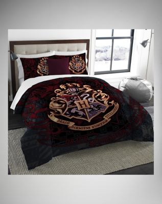 Harry Potter Twin/Full Comforter & Sham Set - Spencer's