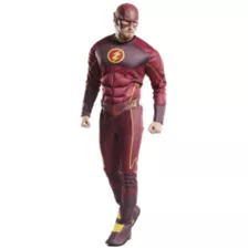 Adult Muscle Flash One Piece Costume - DC Comics at Spirit Halloween