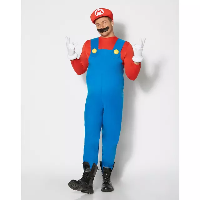 Adult Mario Costume - Mario Bros at Spencer's