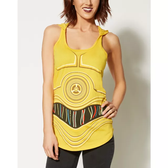 Hooded C-3PO Tank Top - Star Wars at Spencer's