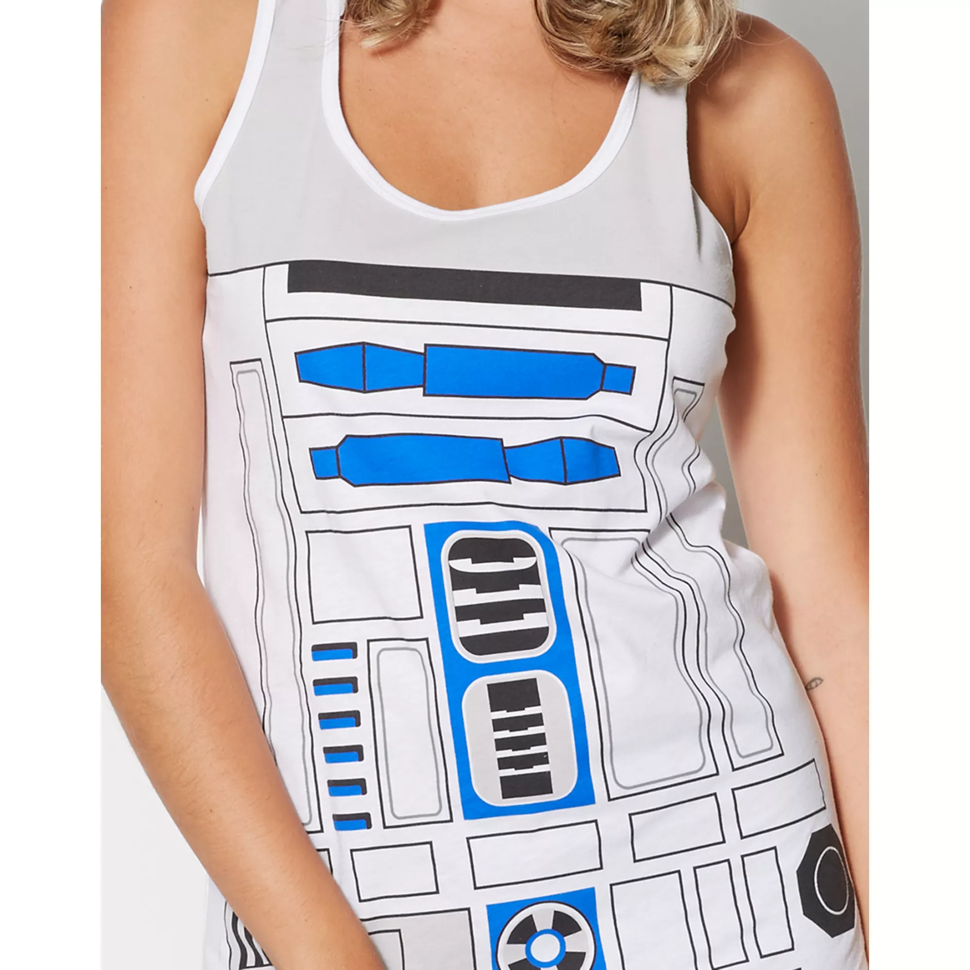 Hooded R2D2 Star Wars Tank Top at Spencer's