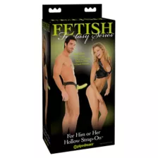 Unisex Hollow Strap-On Dildo 6.5 Inch Glow-in-the-Dark - Hott Love Extreme at Spencer's