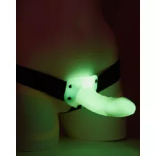 Unisex Hollow Strap-On Dildo 6.5 Inch Glow-in-the-Dark - Hott Love Extreme at Spencer's