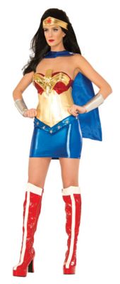 Adult Wonder Woman Costume Deluxe - DC Super Hero Girls - Spencer's