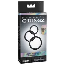 Fantasy C-Ringz 3 Ring Stamina Cock Ring Set at Spencer's