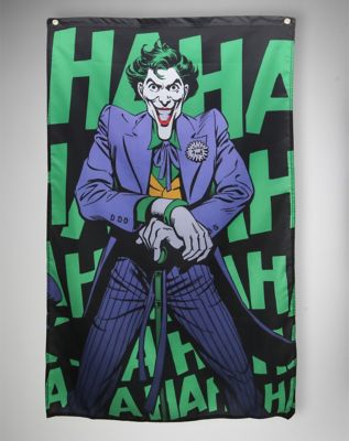 Batman The Joker Haha Wall Banner - Spencer's