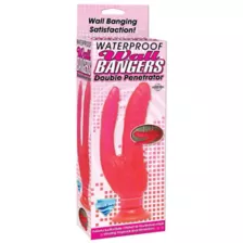 Waterproof Double Penetrator Vibrator - 9 Inch at Spencer's