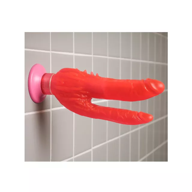 Waterproof Double Penetrator Vibrator - 9 Inch