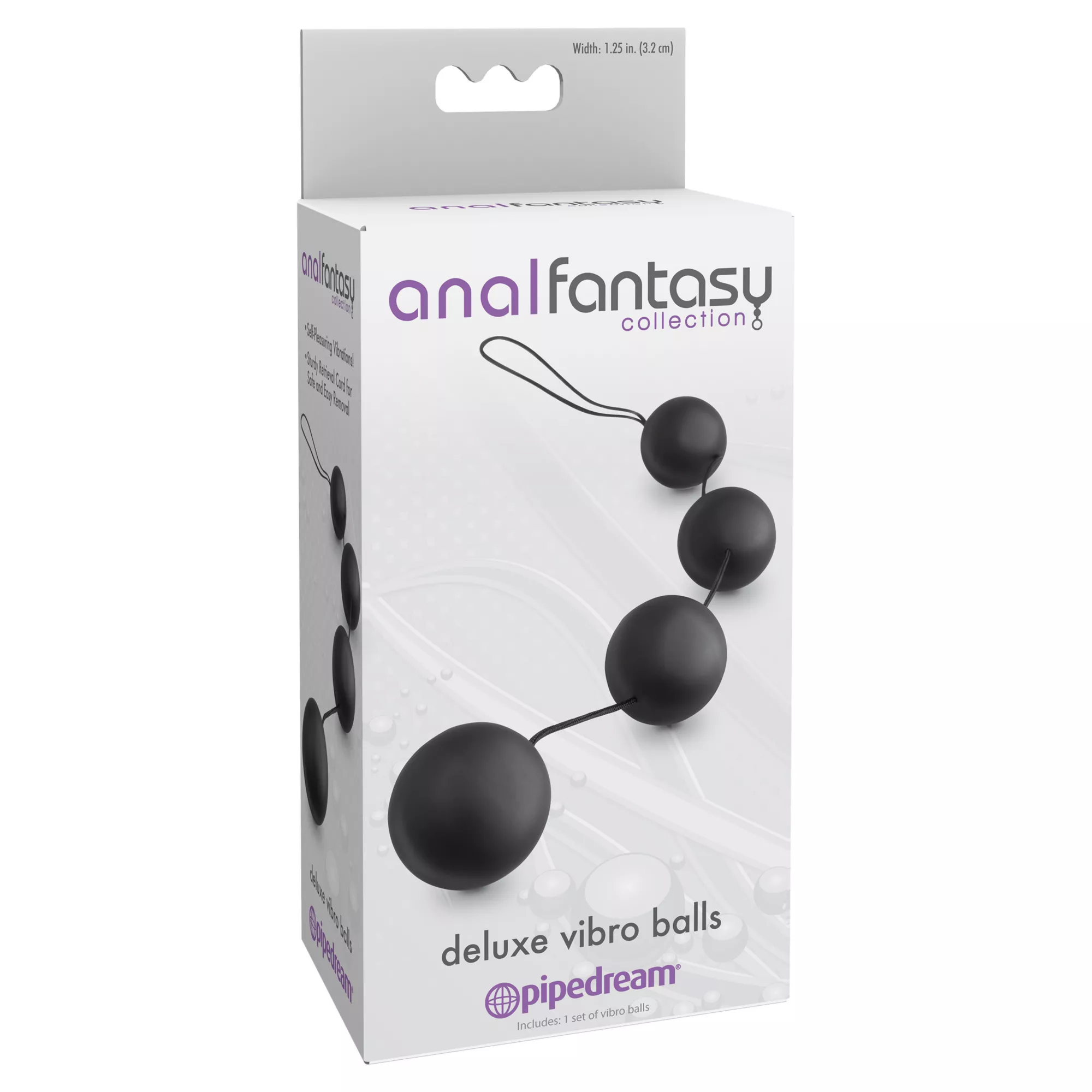 Anal Fantasy Collection Deluxe Vibro Balls - 17.5 Inch at Spencer's
