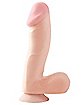Basix Rubber Works Suction Cup Dildo - 6.5 Inch
