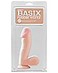 Basix Rubber Works Suction Cup Dildo - 6.5 Inch