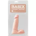 Basix Rubber Works Dildo - 6 Inch at Spencer's