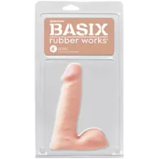 Basix Rubber Works Dildo - 6 Inch at Spencer's