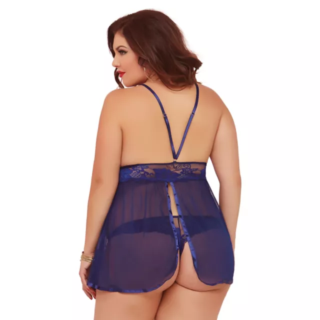 Plus Size Wondrous Babydoll and Panties