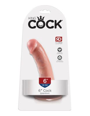 Suction Cup Dildo 6 Inch - King Cock