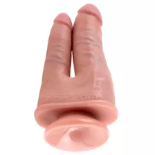 King Cock Double Penetrator Dildo at Spencer's
