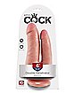 Double Penetrator Dildo - 6 Inch King Cock