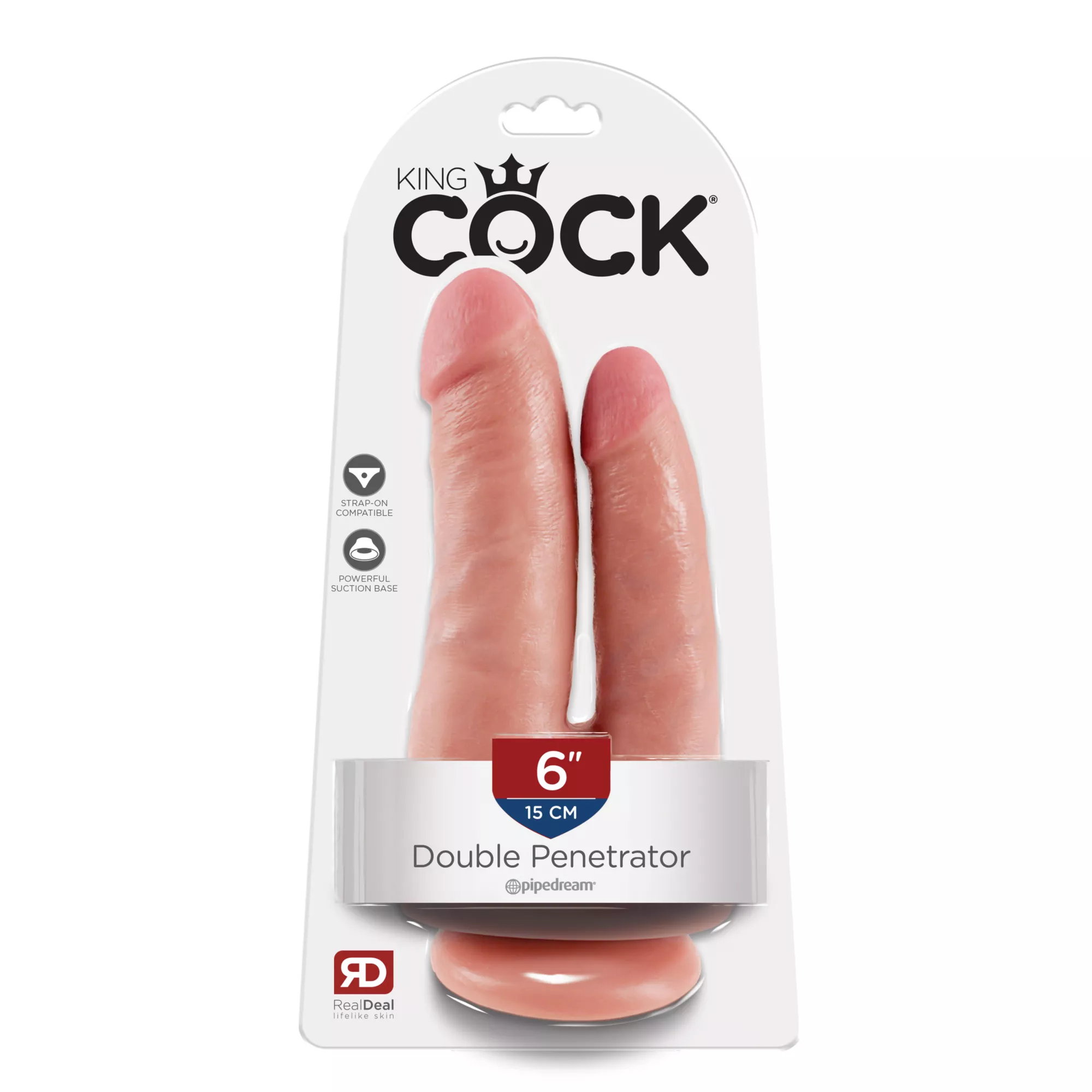 King Cock Double Penetrator Dildo at Spencer's