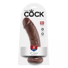 King Cock 8 Inch Suction Cup Dildo at Spencer's