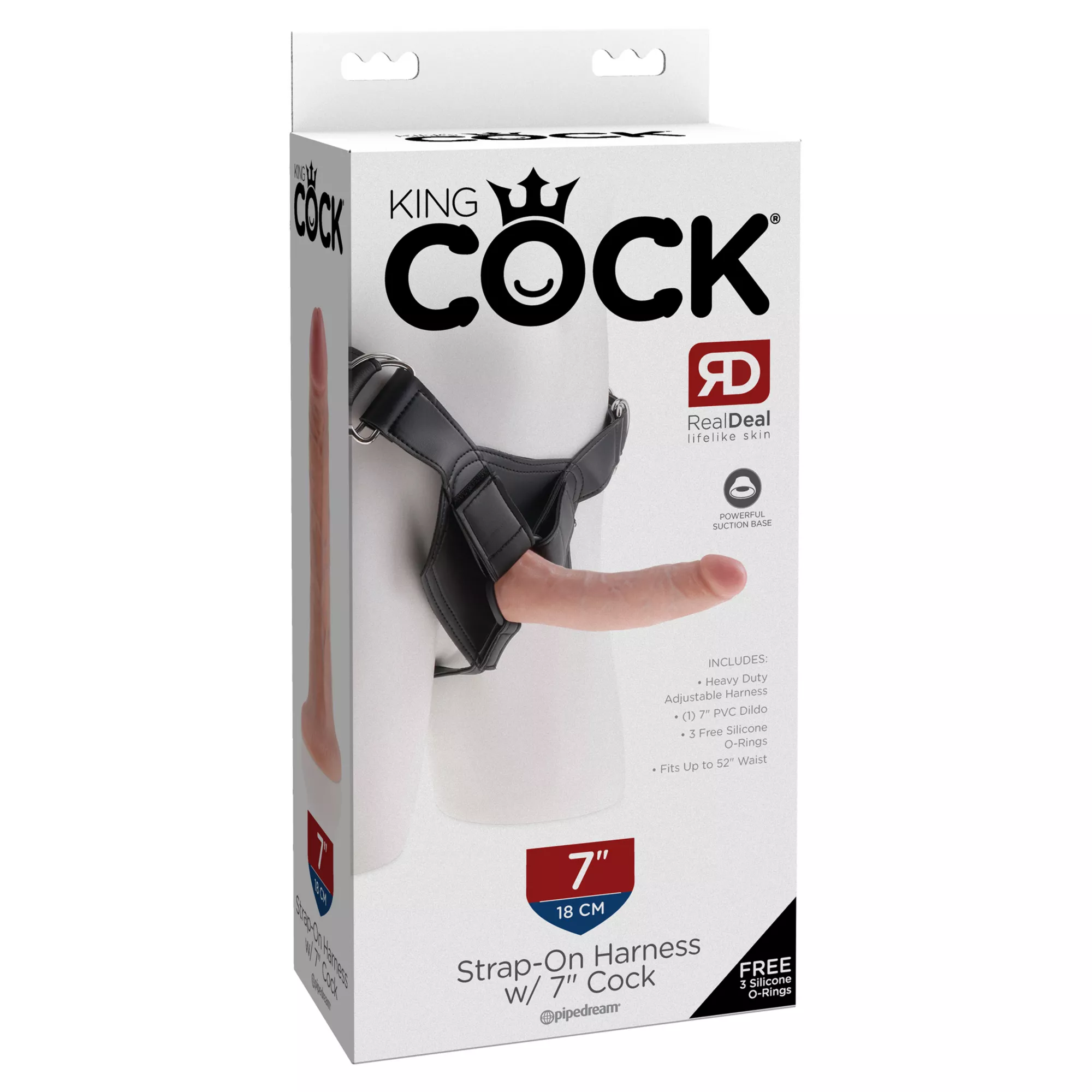 King Cock Strap-On Harness With Dildo at Spencer's