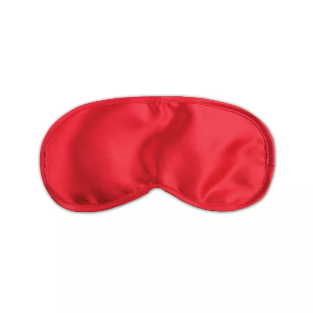 Satin Love Mask Red - Fetish Fantasy at Spencer's
